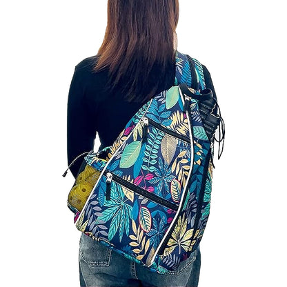 Pickleball Bag Pack Reversible Backpack Travel Sports Sling Bag Style 2