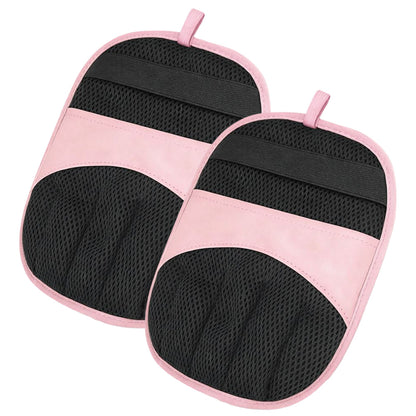 Electrostatic Pet Hair Remover Gloves Reusable Lint Brush for Furniture Car Seats-Pink