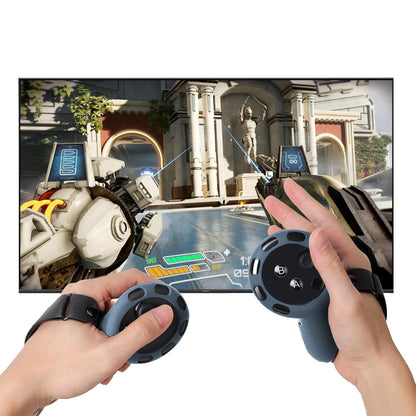 VR Touch Controllers Covers Protector Accessories Compatible with Meta Quest 3 Blue