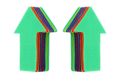 48PCS Arrow Carpet Spot Markers Classroom Teaching Game Tool