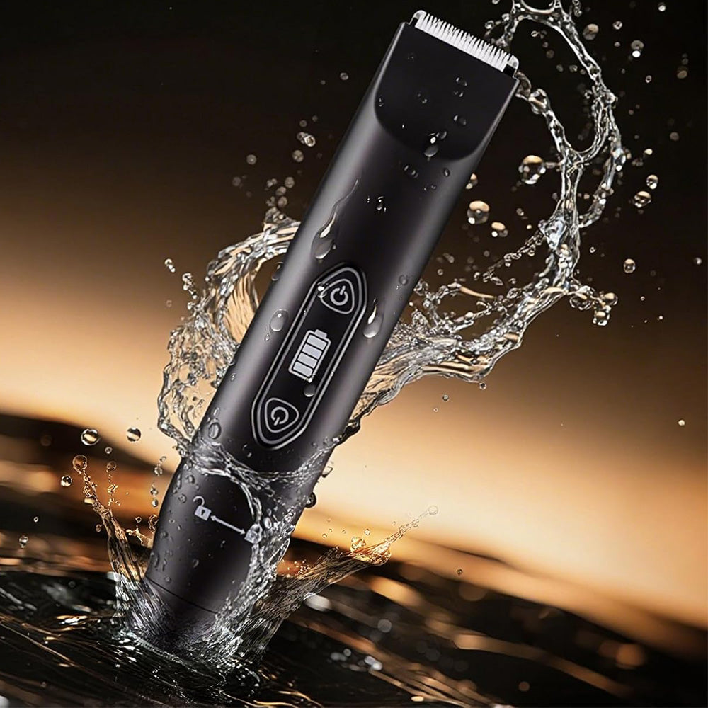3-in-1 Electric Shaver Nose Hair Trimmer for Face Body Bikini Underarm and Legs-Black