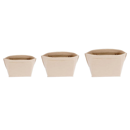 Felt Purse Organizer Insert-Beige