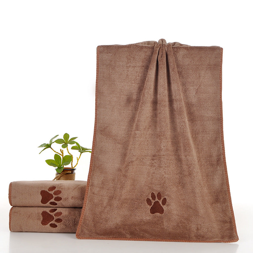Microfiber Dog Drying Towel Absorbent-Coffee
