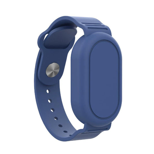 Silicone Bracelet Full Cover for Samsung Galaxy SmartTag 2 Watch  Case with Wristband Blue