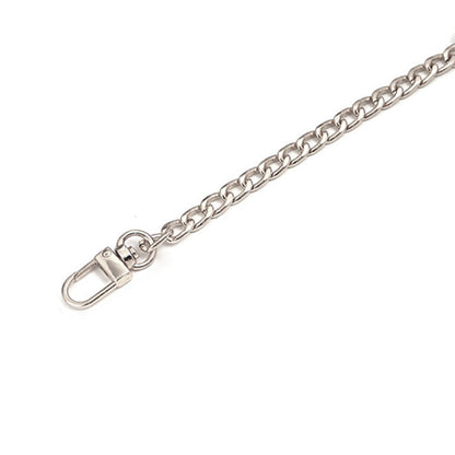 2Pcs 120cm Replacement Metal Shoulder Strap for Handbag Purse Chain Silver