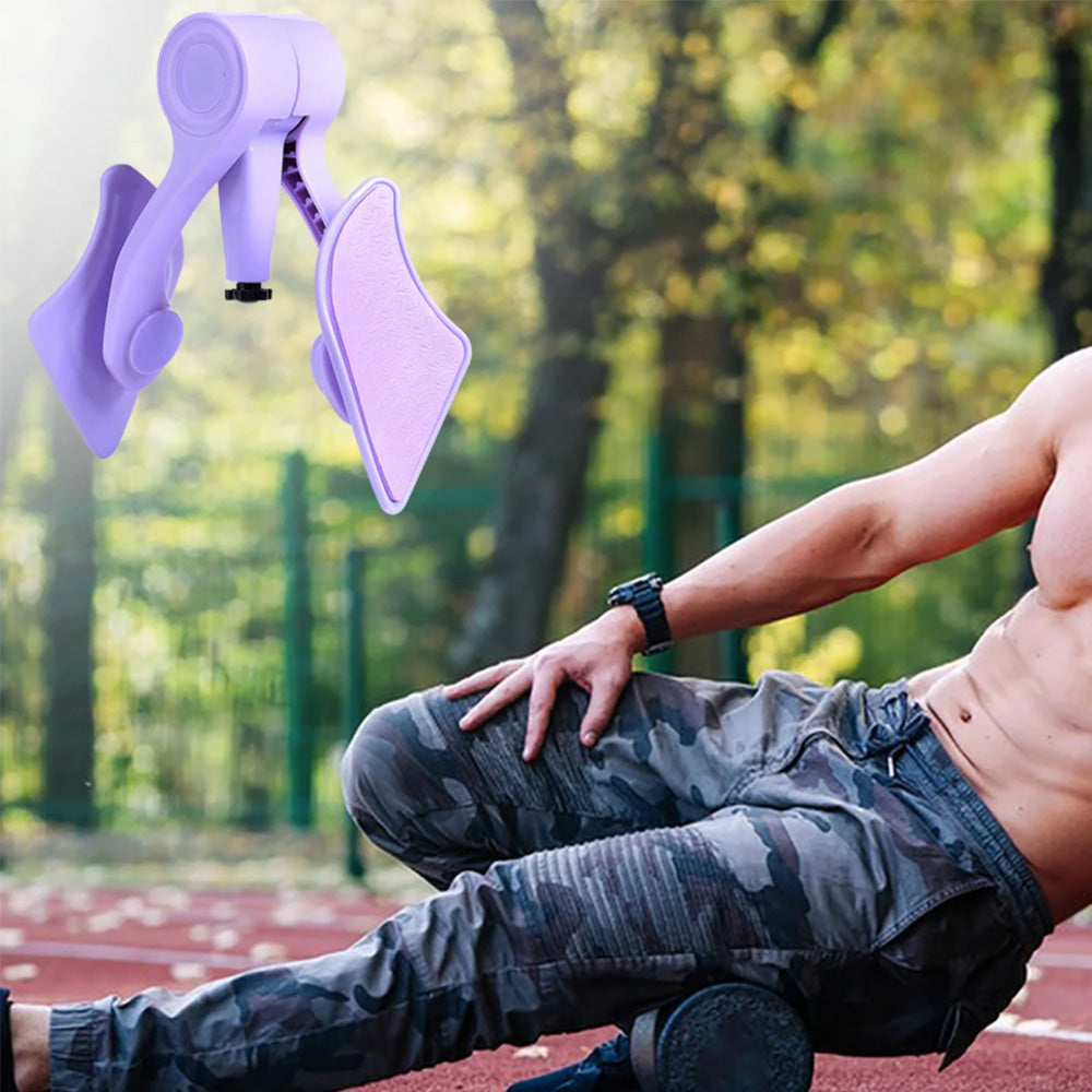 Kegel Pelvic Floor and Glute Trainer for Men Home Fitness Exercise Device Purple