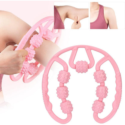 14Pcs Pilates Kit Pilates Equipment with Pilates Ring and Resistance Bands Socks-Pink