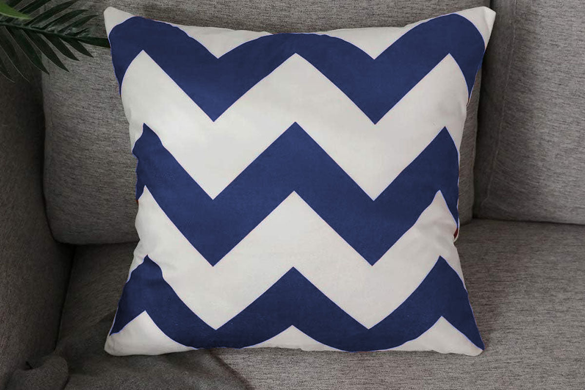 45X45CM Linen Geometric Throw Pillow Cushion Cover ST1