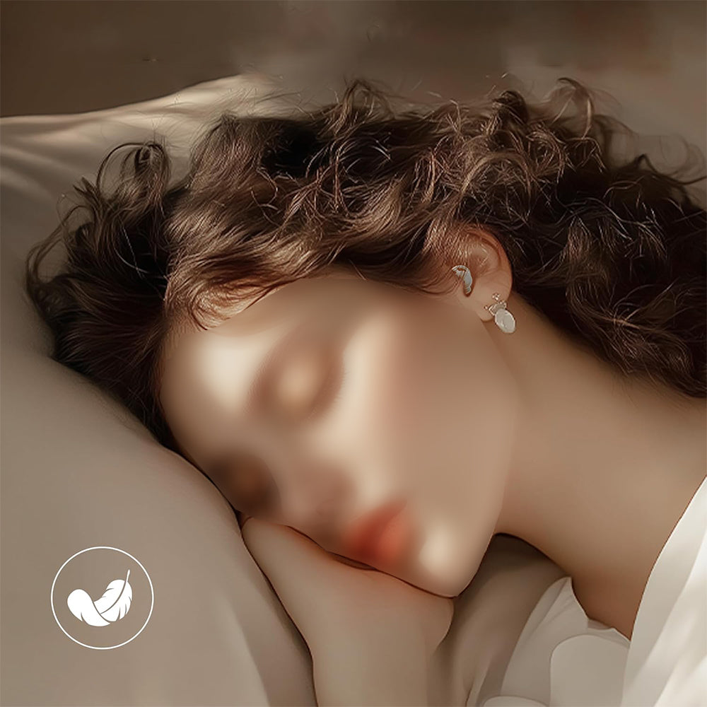 Noise Reducing Sleeping Earbuds-White