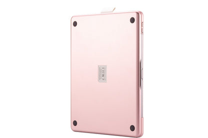 360-degree Rotatable Keyboard Case for iPad 11th Air 11 inch Air 13 inch with TouchPad -Rose Gold A11