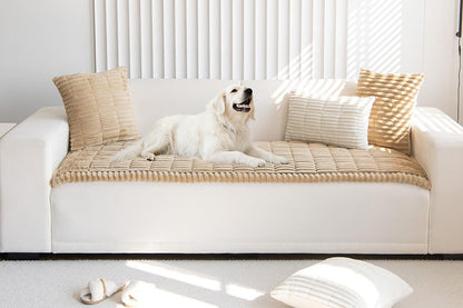 Washable Couch Cover for Dogs Pet - Khaki