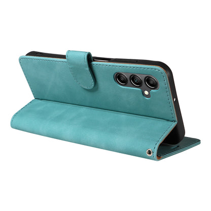 RFID Protective Flip Wallet Case for Samsung A17 A37 and A57 - Green