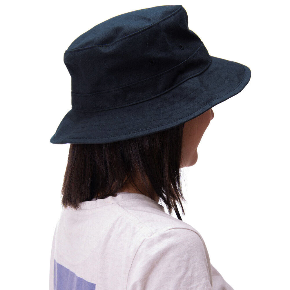 Unisex Bucket Hat Cotton Outdoor Beach Sun Cap Navy