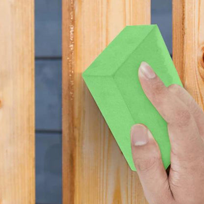 4 Pack Diamond Hand Polishing Blocks Sanding Sponge Pads for Ceramic Tile Glass Grinding Style 1