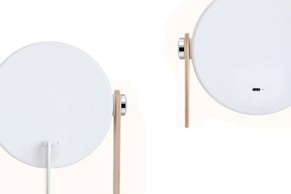 Multi Dimmable Foldable LED Night Light Table Lamp Portable Camping Flashlight-White