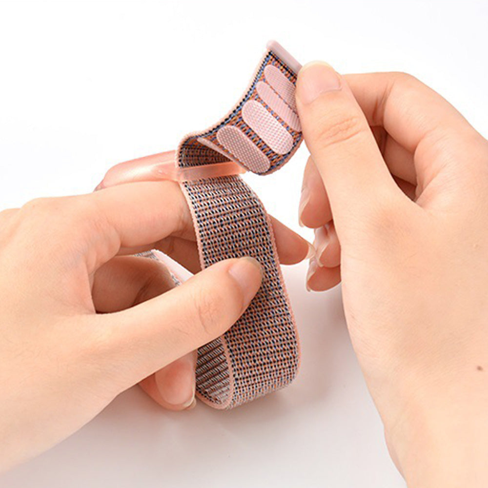 2PCS Soft Nylon Wristbands for Airtag-Pink