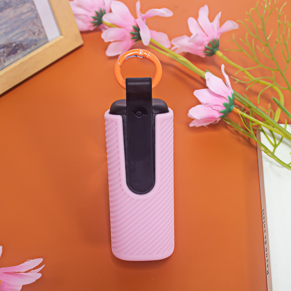 Soft Silicone Case for Skullcandy Dime Evo Wireless Earbuds Pink