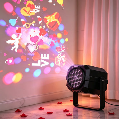 5V USB Christmas Holiday Projector Light for Indoor Outdoor Decor - Cupid