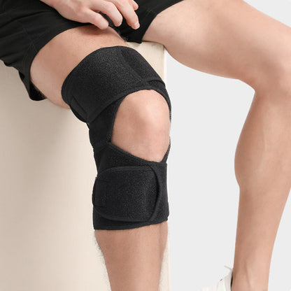 Pair of Adjustable Knee Pads Knee Stabilizer Braces with Springs