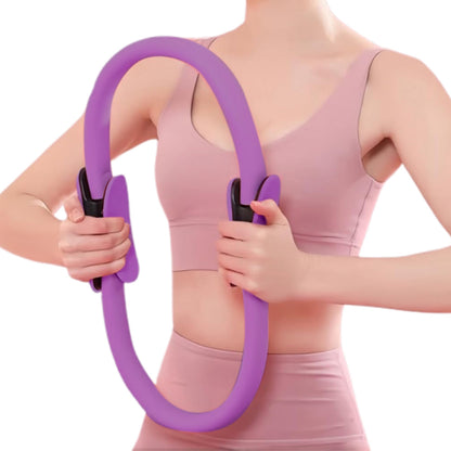 Yoga Set Pilates Essentials Kit For Women With Pilates Ring And Ball -Purple