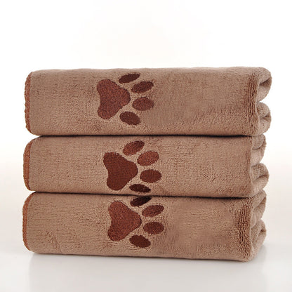 Microfiber Dog Drying Towel Absorbent-Coffee