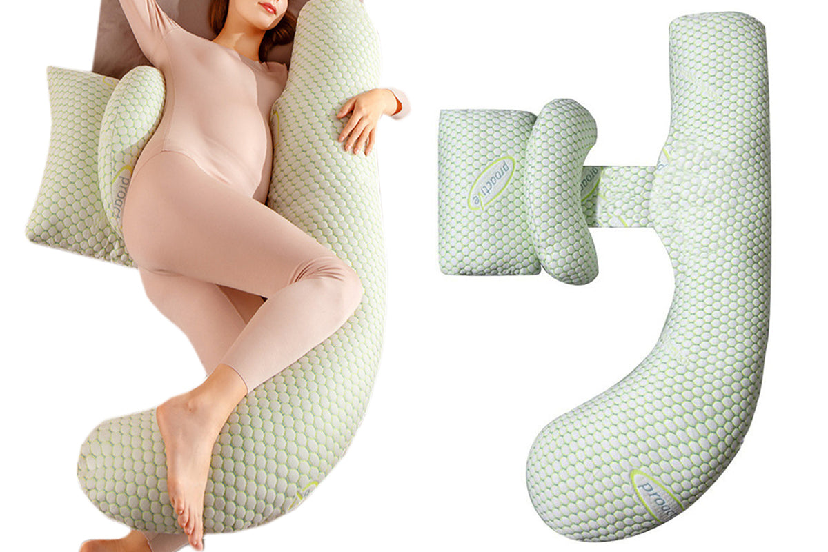 Pregnancy Maternity Body Pillow Side Sleeper Belly Waist Support Pillow