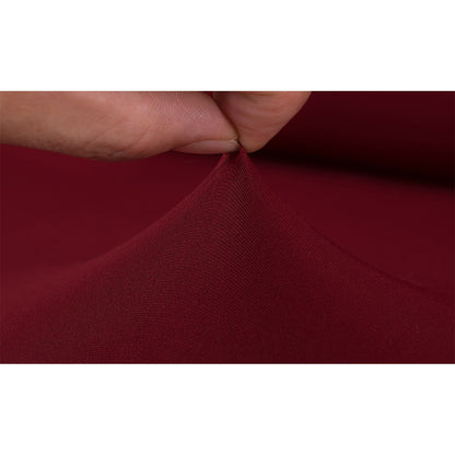 Elastic Stretch Sofa Cover Soft Four-Seater Sofa Cover Non-Slip Sofa Protective Cover -Wine Red