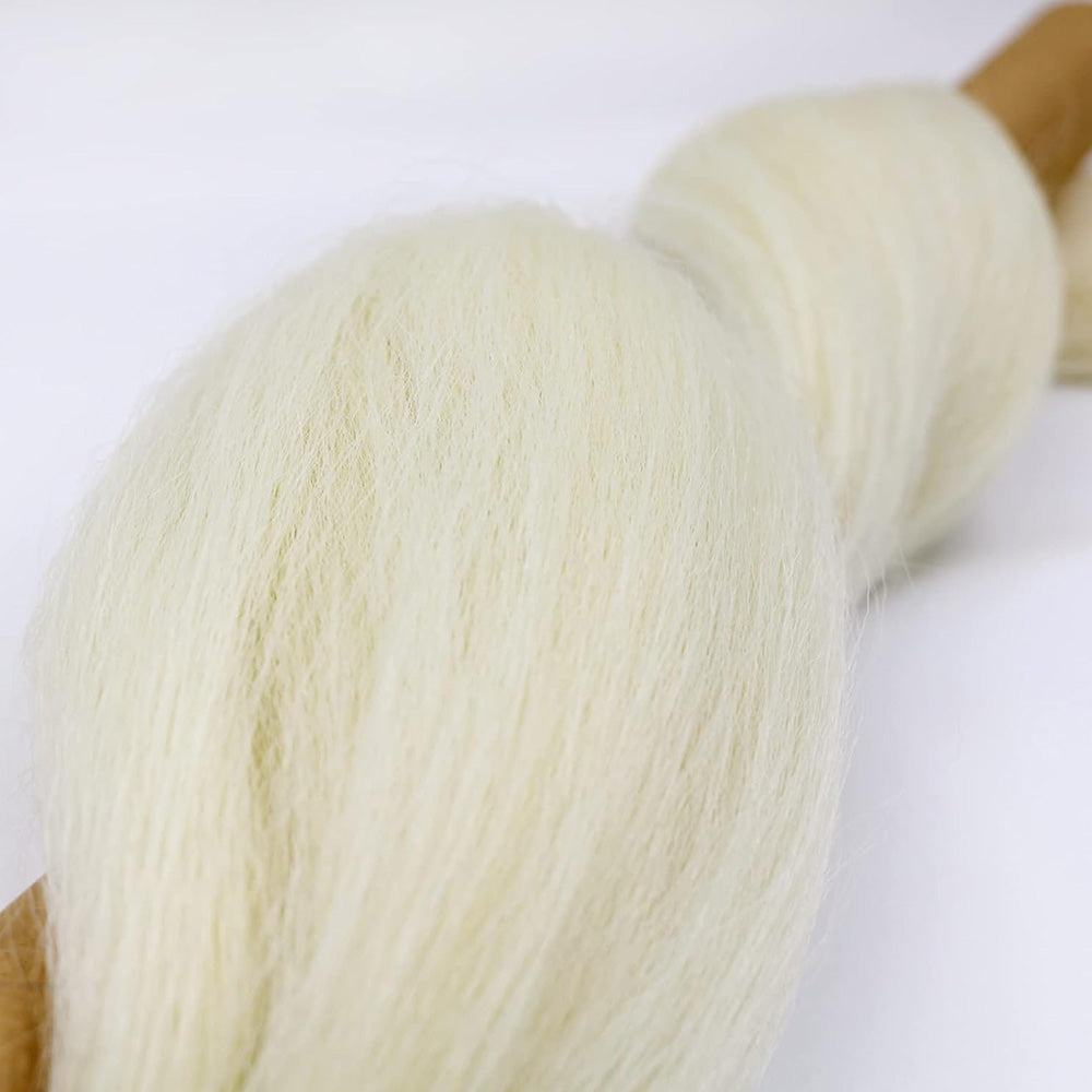 2Pcs Pre-Stretched Braiding Hair Extensions Synthetic Cosplay Hair Extensions Beige