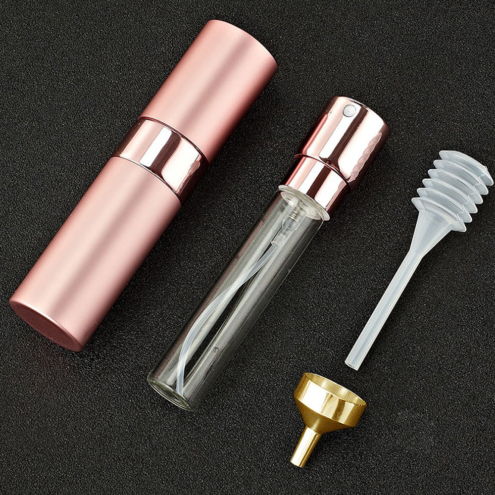 5Pcs 8ml Perfume or Cologne Travel Refillable Spray Bottle