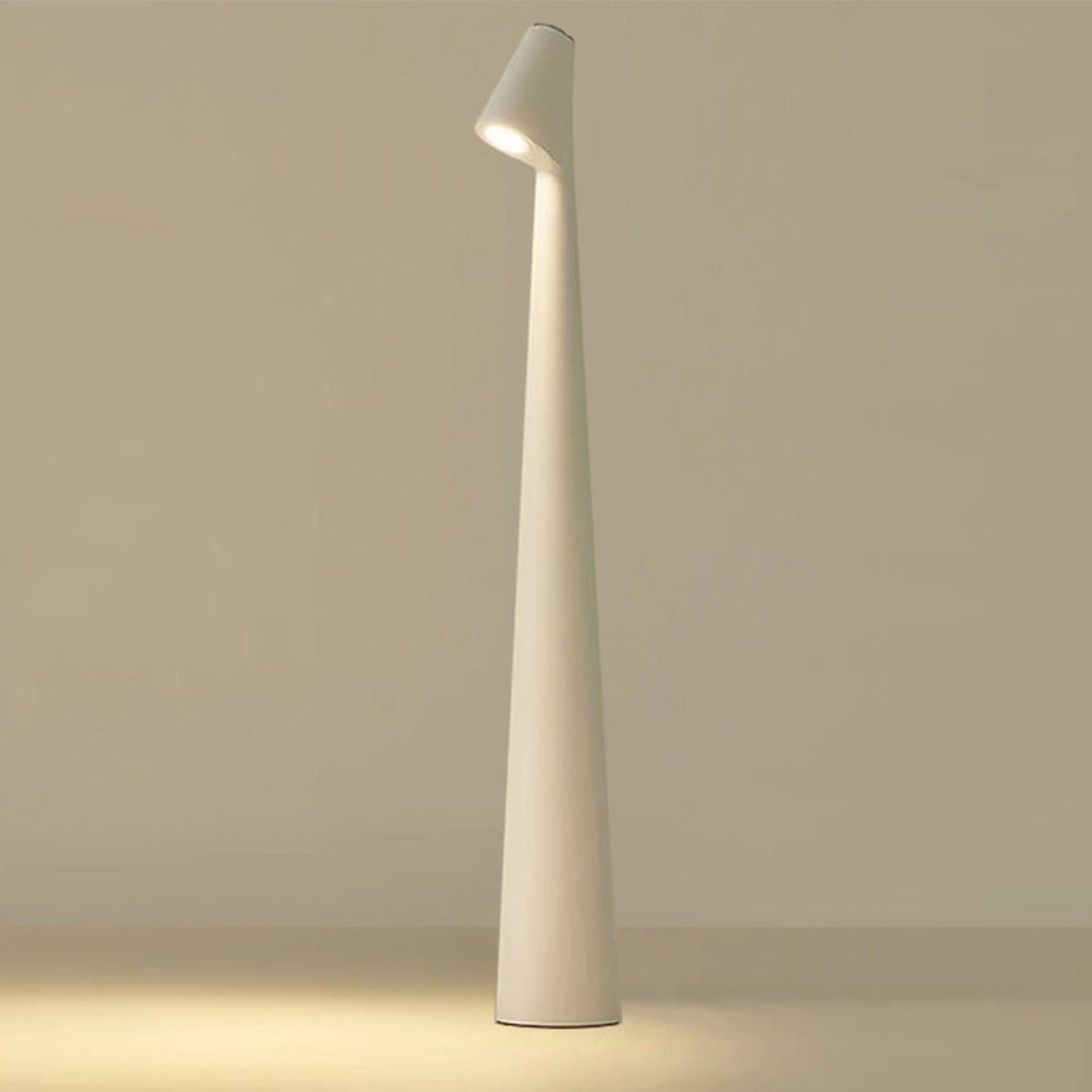 Portable Cordless LED Table Lamp Rechargeable with 3 Adjustable Brightness Levels Modes White