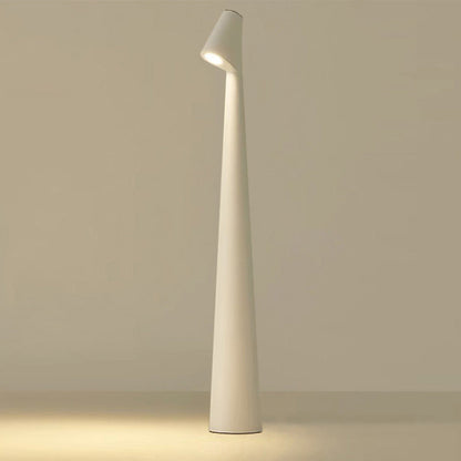 Portable Cordless LED Table Lamp Rechargeable with 3 Adjustable Brightness Levels Modes White