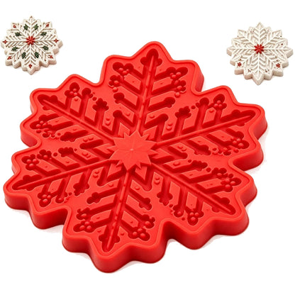 Concrete Molds Stepping Stone Mold for Garden Path - Snowflake