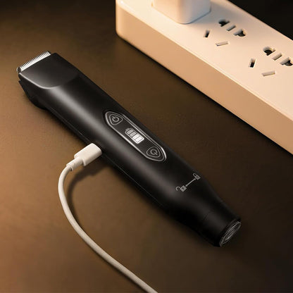 3-in-1 Electric Shaver Nose Hair Trimmer for Face Body Bikini Underarm and Legs-Black