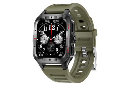 Smart Watches for Men Fitness Tracker with Call Function 100+ Sport Modes Flashlight-Green