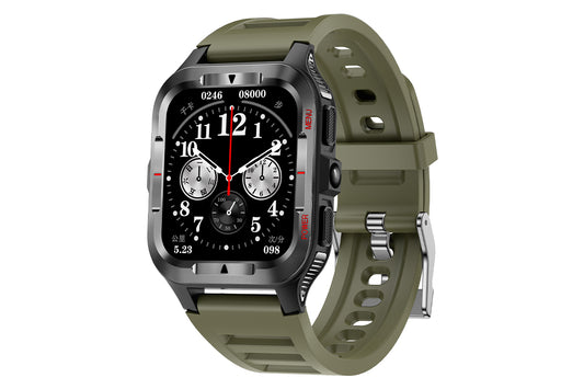 Smart Watches for Men Fitness Tracker with Call Function 100+ Sport Modes Flashlight-Green