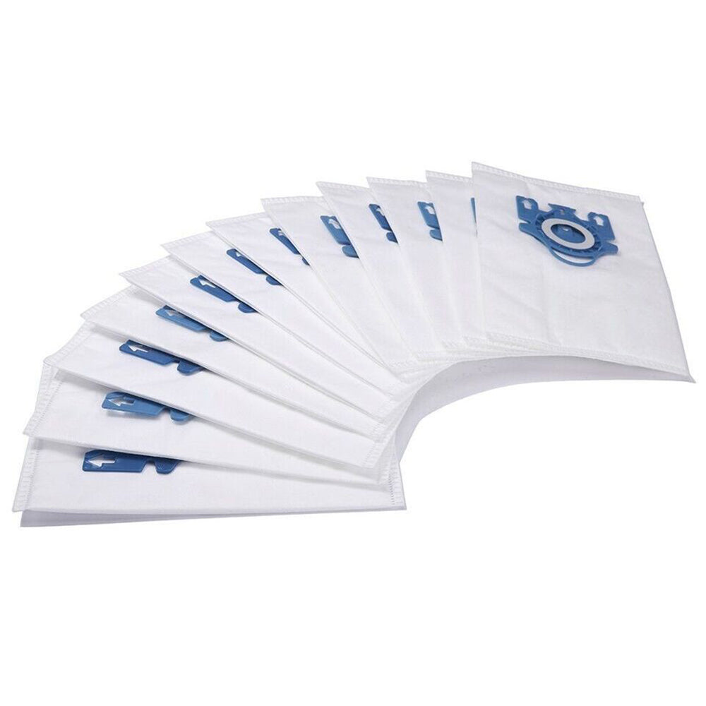 10Pcs Vacuum Cleaner Bags Replacement Dust Bags Compatible with Miele Vacuum Cleaner Blue