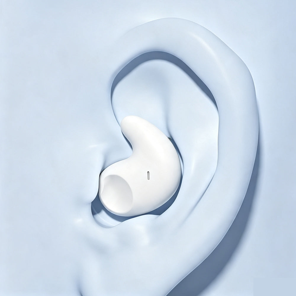 Sleep Earbuds Bluetooth 5.3 In Ear Headphones for Sleeping - White