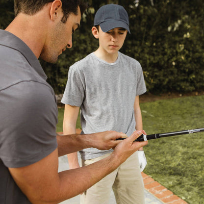 Golf Grip Trainer Attachment Trainer Beginner Outdoor Golf Swing Training Aid Grey