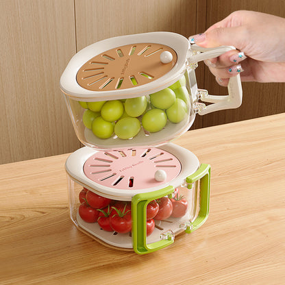 2 in 1 Collapsible Colander and Basin -Pink