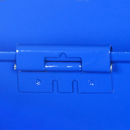 Lockable Cash Box Deposit Petty Cash Money Box with Code Lock Security Safe-Blue