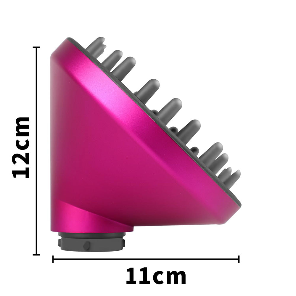 Upgraded Diffuser Attachment for Dyson Airwrap Styler HS01 HS05 Converts to Hair Dryer Nozzle -RoseRed