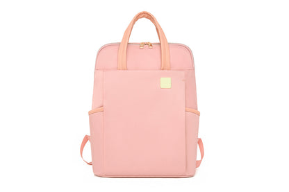 Laptop Backpack for 13.3-inch Laptops Water-resistant Multiple Compartments Laptop Bag -Pink