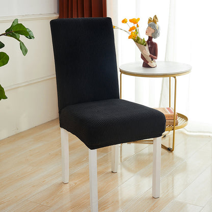 4 Pieces Stretch Chair Slipcover Protector - Black