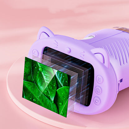 1000X Handheld Microscope 1080P Mini Pocket Digital Microscopes-Purple