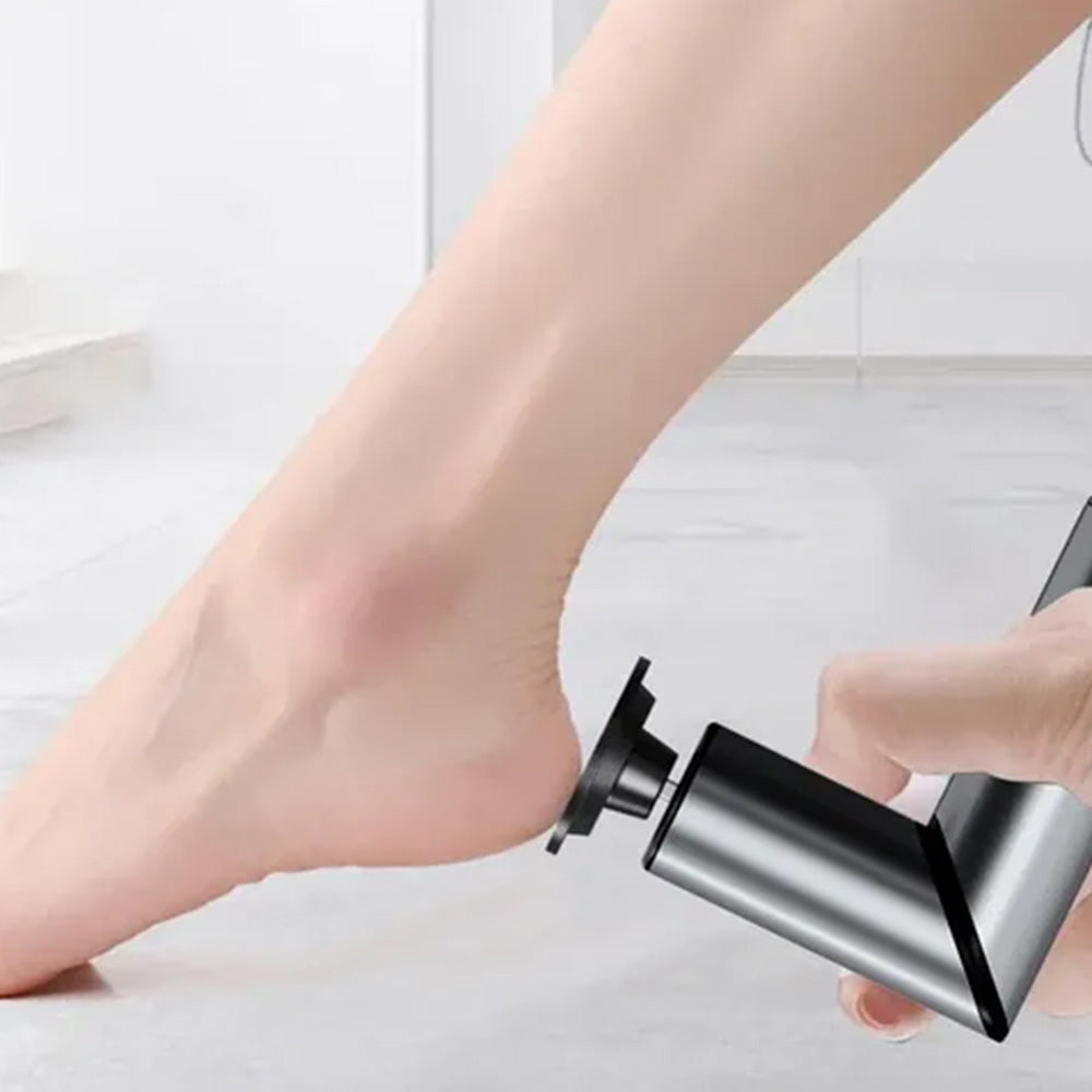 Foldable Electric Foot File & Dead Skin Removal Tool -Grey