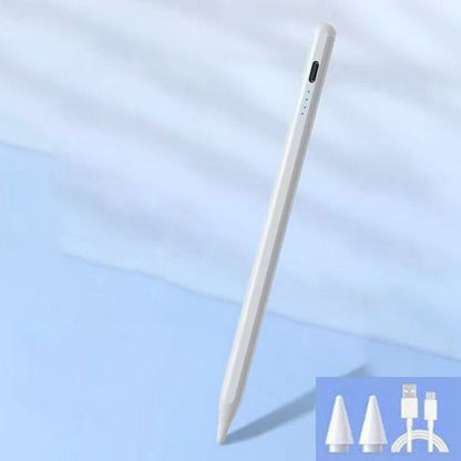 Stylus Pen for iPad A16 11 10 9 8 7 6 iPad mini 7 6 5 with 2 Tips-White