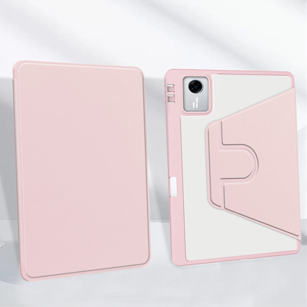 Tablet Case for Lenovo Idea Tab 11 2025 with Pen Slot-Pink