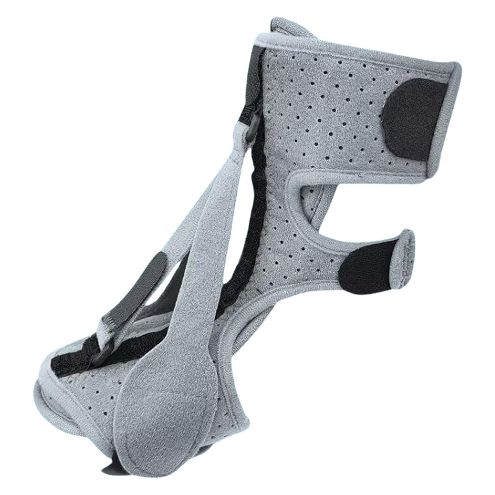 Plantar Fasciitis Night Splint Foot Drop and Achilles Brace Gray