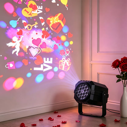 5V USB Christmas Holiday Projector Light for Indoor Outdoor Decor - Cupid
