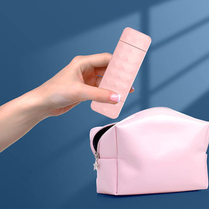 Clip-On Reading Light with Flexible Adjustable Arm-Pink